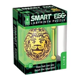 Smart Egg Labyrinth Puzzle – Lion Design Brain Teaser